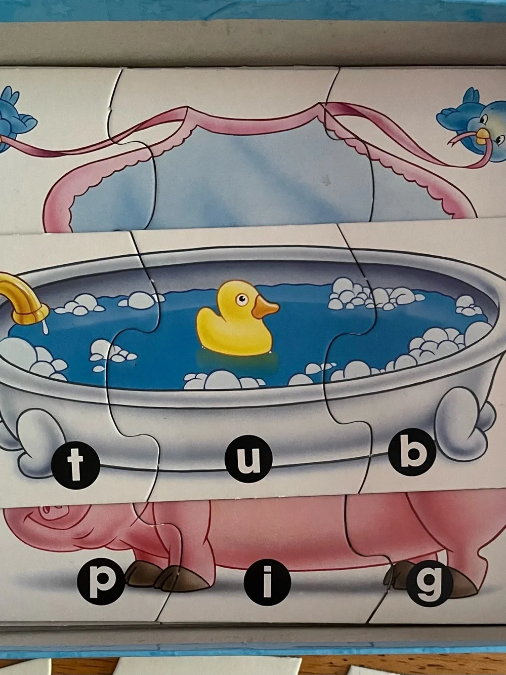 Learning to Read! First Words Kids Puzzle Game
